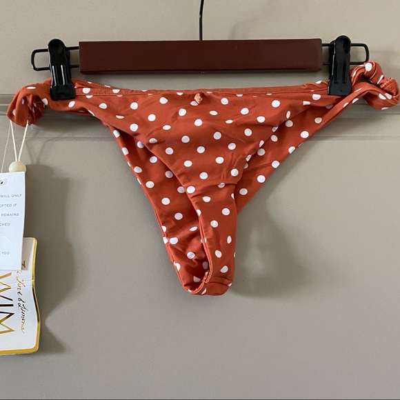 SOLD- For Love and Lemons Polka Dot Bikini Bottoms - Picture 3 of 4